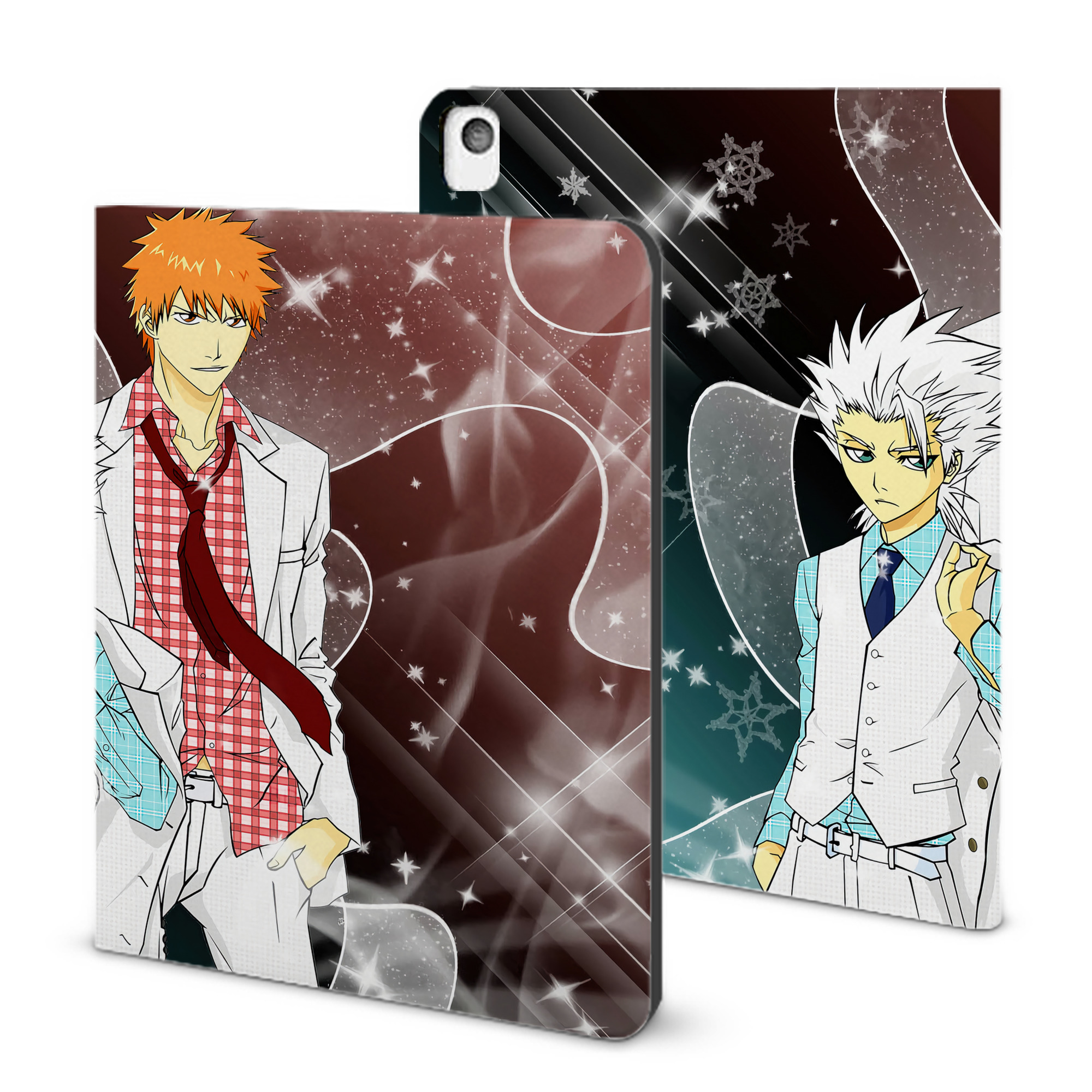 （画像用） ブリーチ BLEACH IPadケース ペンホルダー付き ブックスタイルデザイン